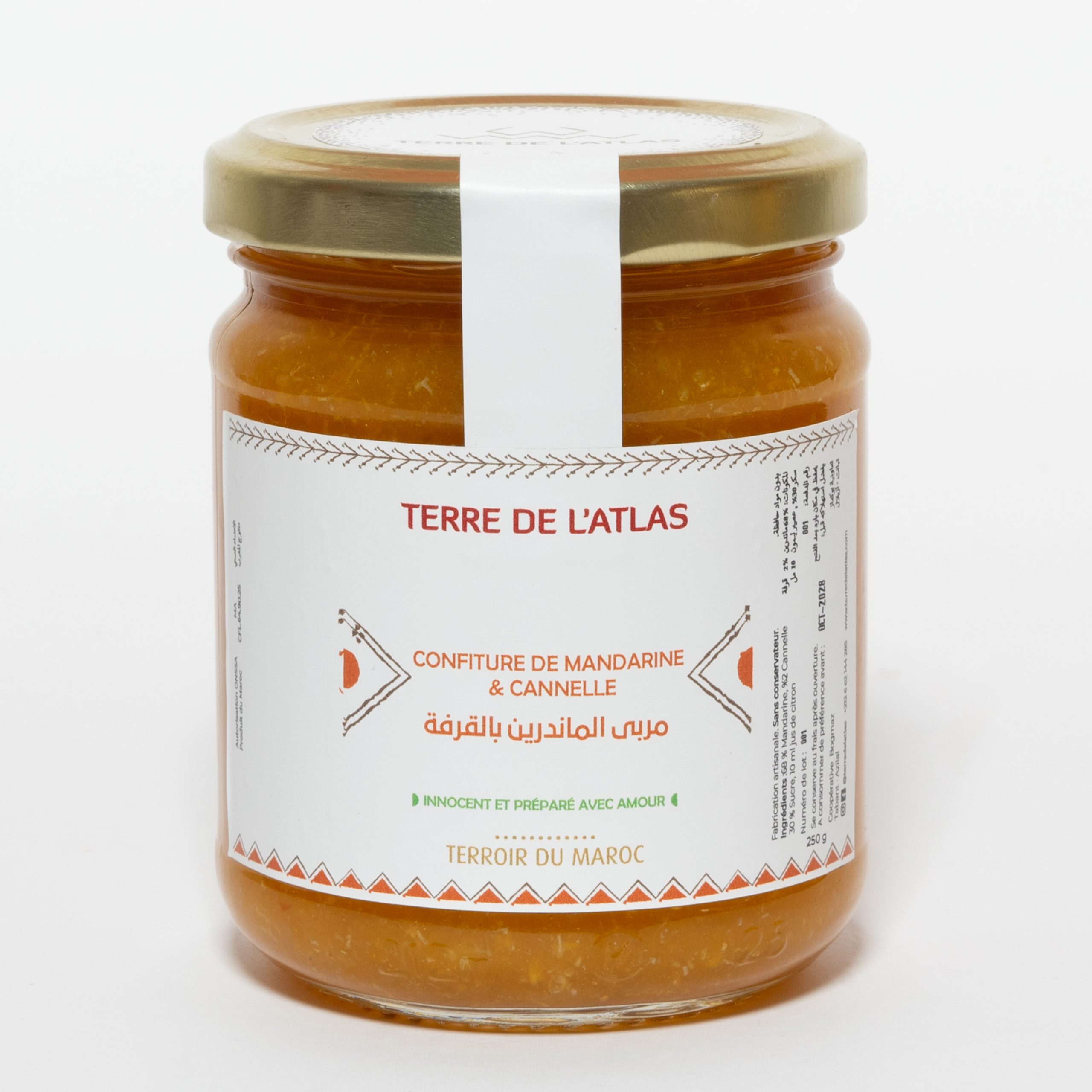 Confiture de Mandarine & Cannelle